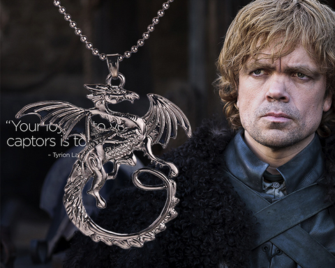 A Song of Ice and Fire Targaryen dragon necklaces